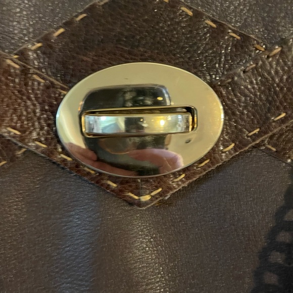 VTG CARLA MANCINI STUNNING LEATHER LUXURY BOUTIQUE BAG NWOT- - Picture 8 of 16